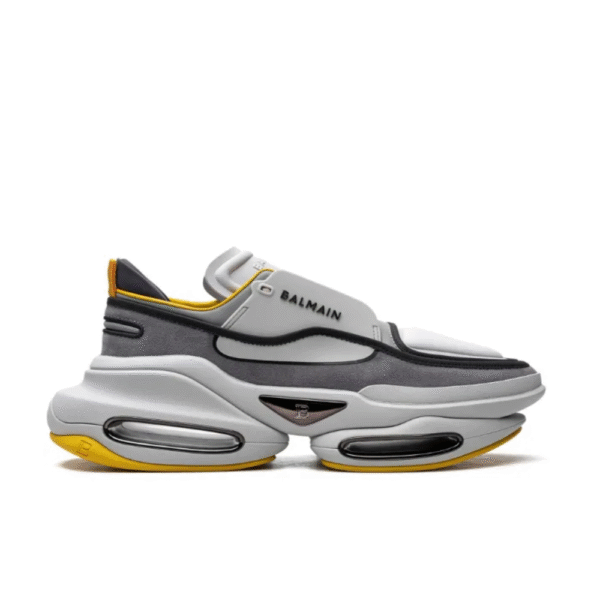 Tênis Balmain B Bold Suede Yellow