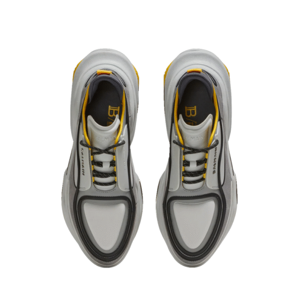 Tênis Balmain B Bold Suede Yellow