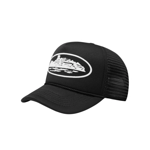 Boné Corteiz Trucker Preto