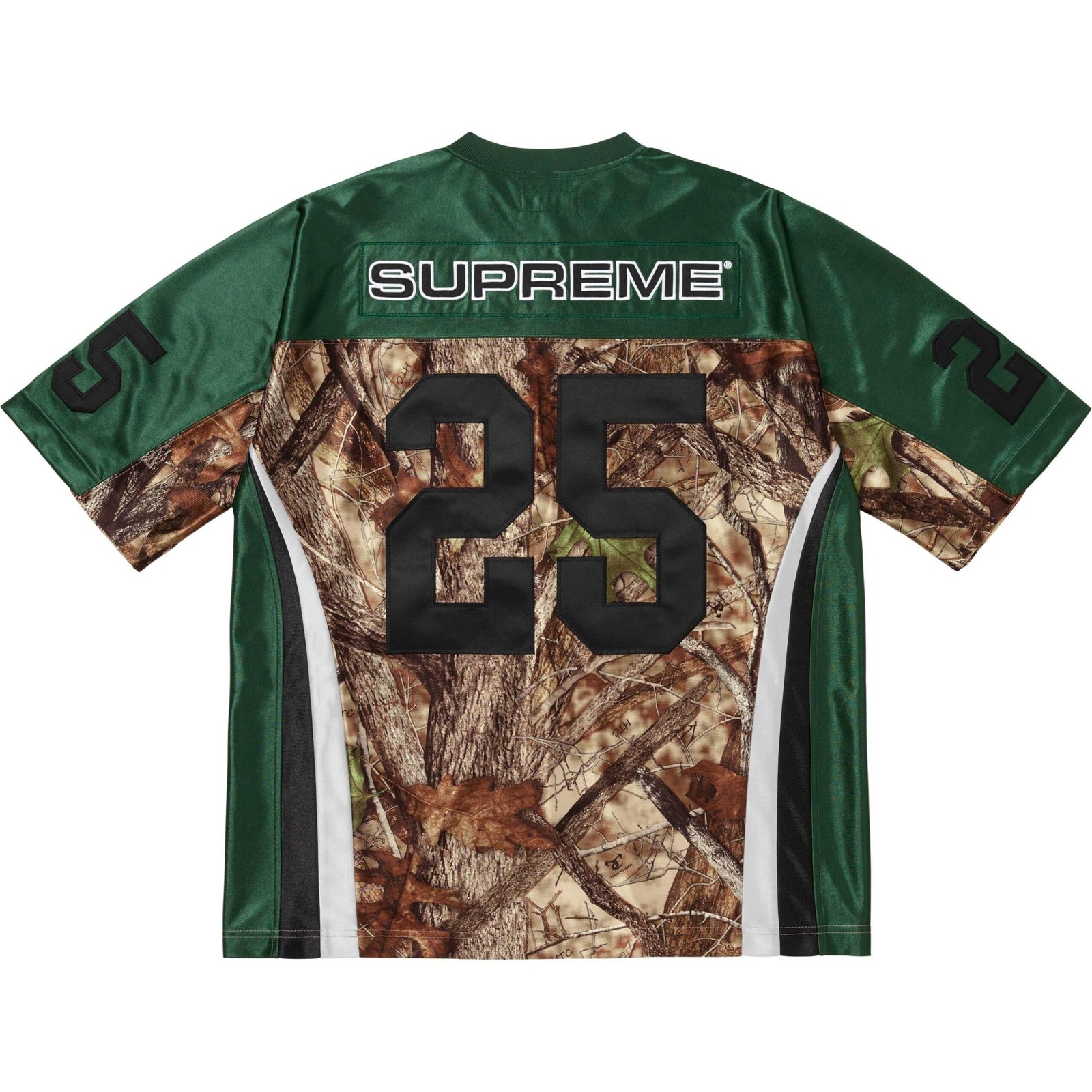 Camiseta Jersey Football Supreme Outubro Rosa Verde