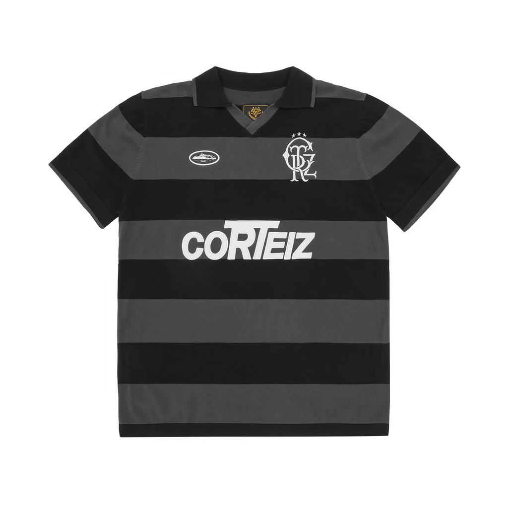 Camiseta Corteiz x Flamengo Preta