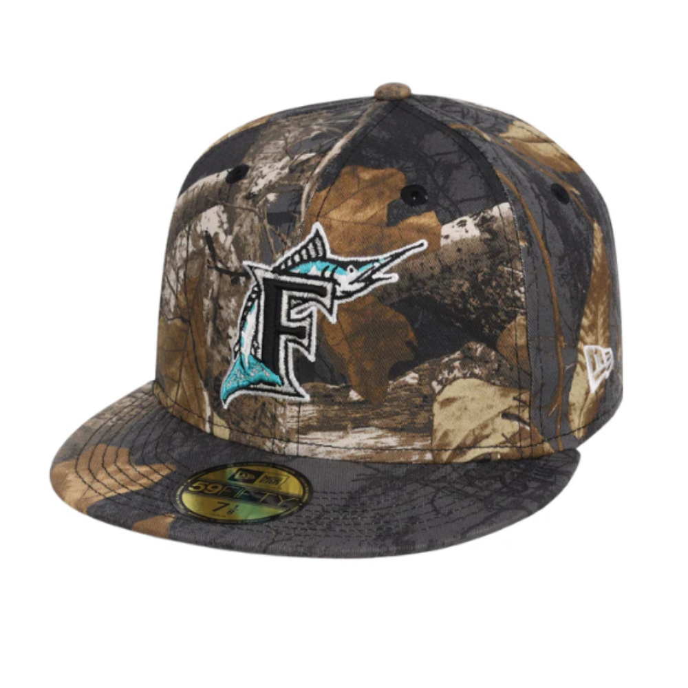 Boné New Era Camuflado Florida Marlins