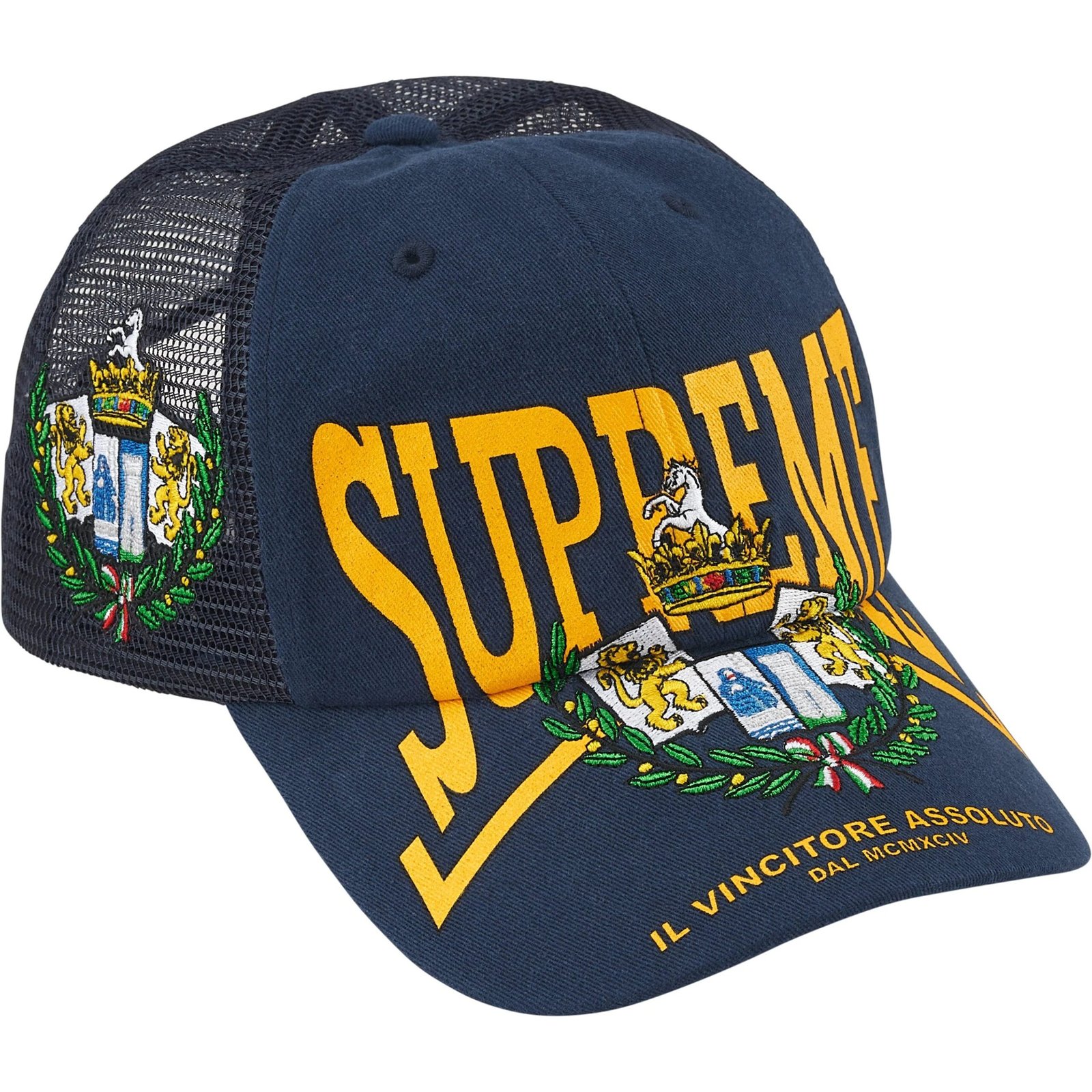 Boné Supreme Crest Azul