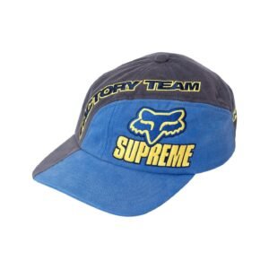 Boné Supreme x Fox Azul