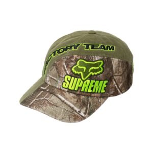 Boné Supreme x Fox Camuflado