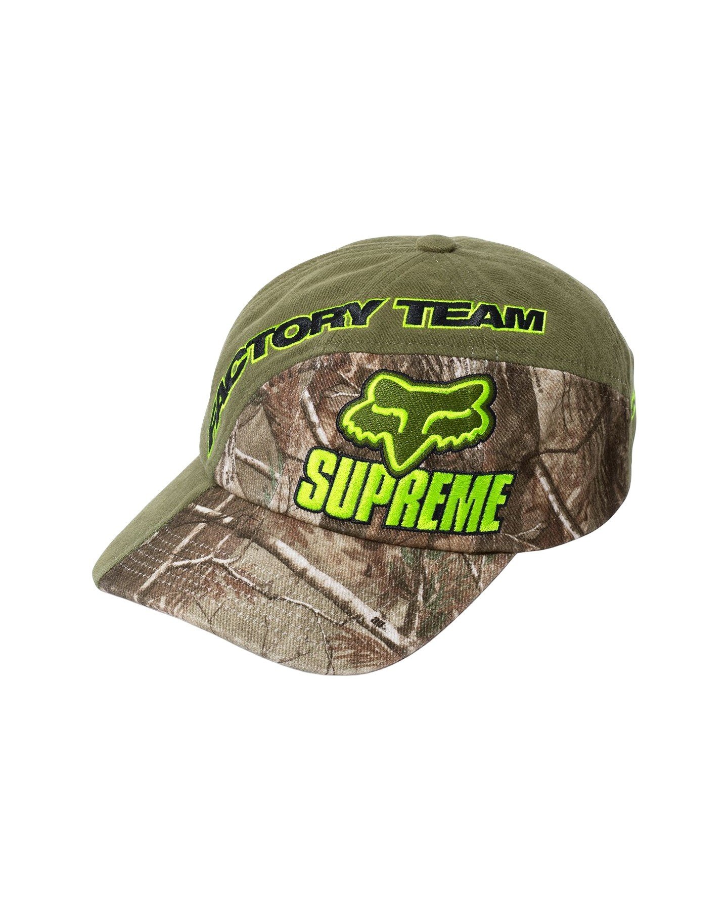 Boné Supreme x Fox Camuflado