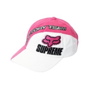 Boné Supreme x Fox Rosa