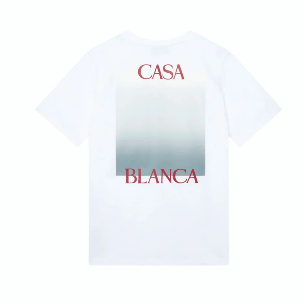 Camiseta Casa Blanca Gradient Logo Cinza
