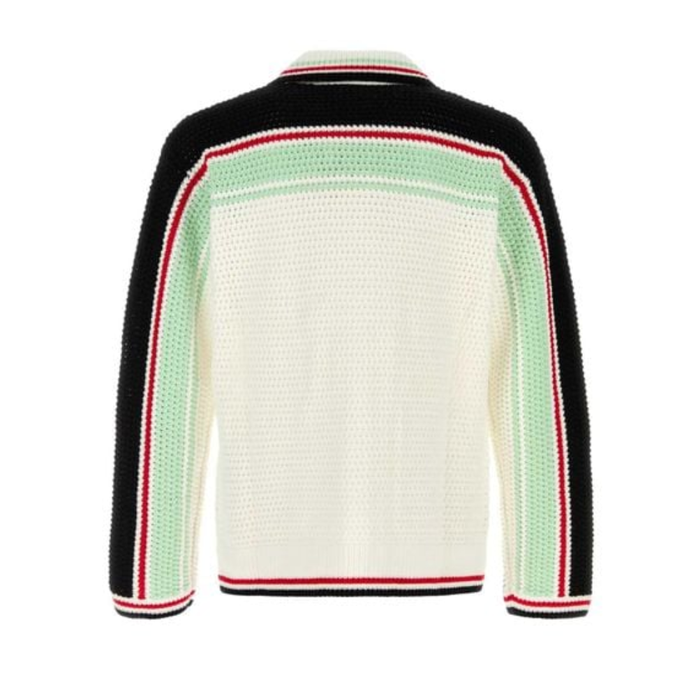 Camisa Manga Longa Casa Blanca Crochê