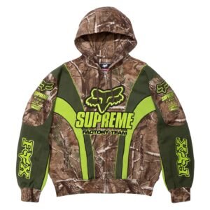 Conjunto Moletom Supreme x Fox Camuflado