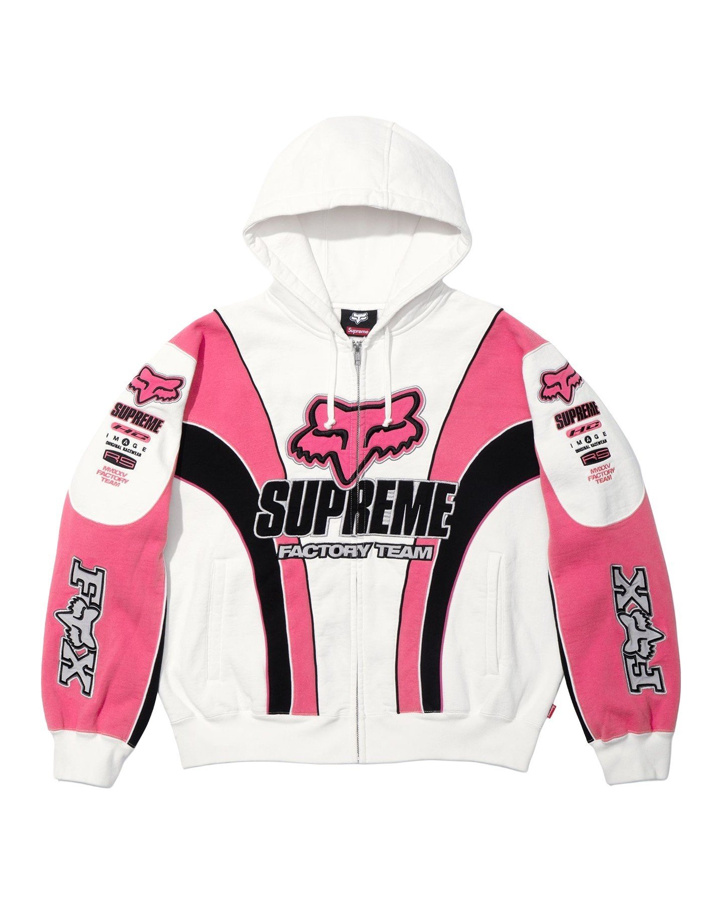 Conjunto Moletom Supreme x Fox Rosa