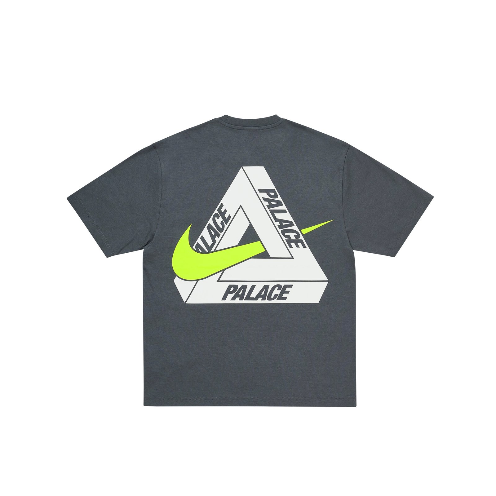 Camiseta Palace x Nike Cinza