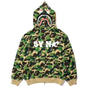 Conjunto Bape vs Syna Camo Verde
