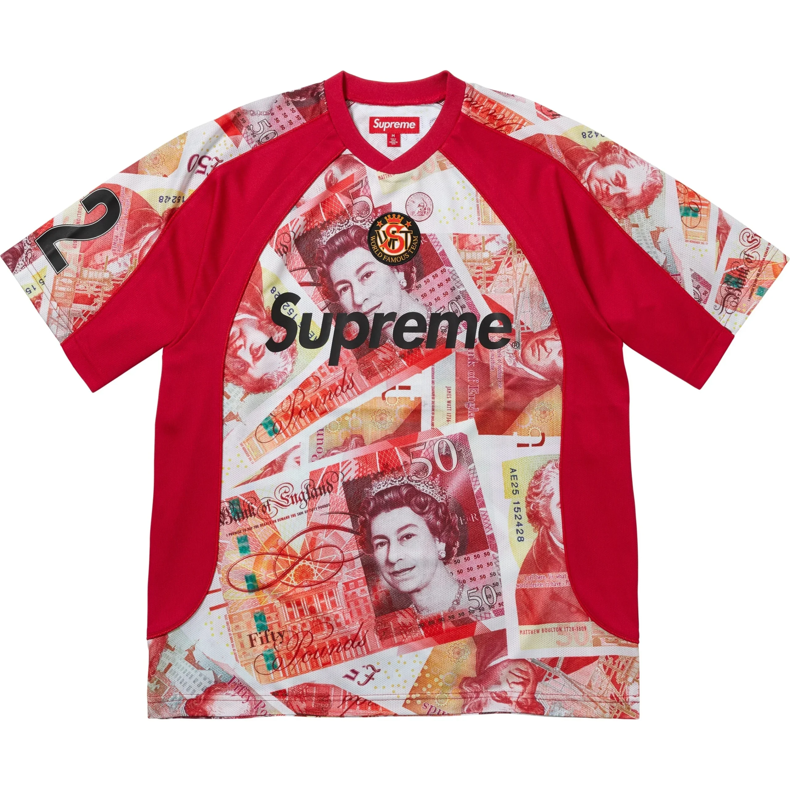 Conjunto Supreme Pounds Soccer Vermelho