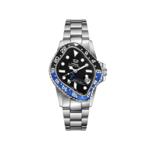 Relogio LAARVEE PEA001GMT Black Blue