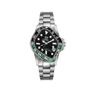 Relogio LAARVEE PEA001GMT Black Green