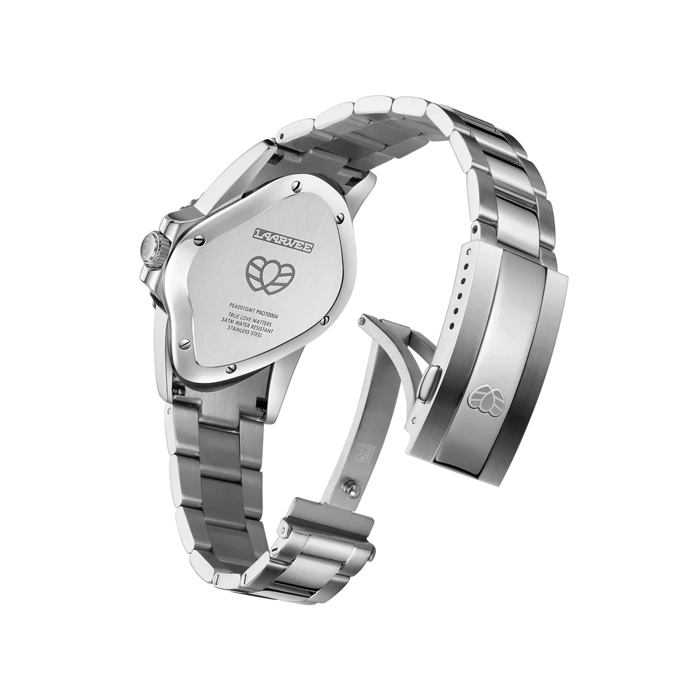 Relogio LAARVEE PEA001GMT Black Green