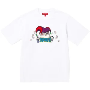 Camiseta Supreme AOI Jester Branca