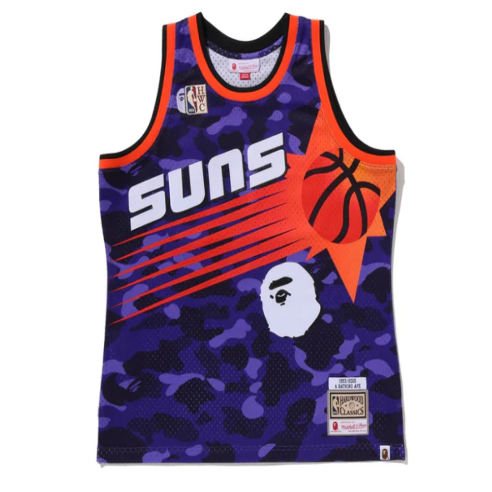 Regata Bape Phoenix Suns Camuflada