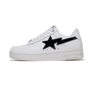 A Bathing Ape Bape Sta White #1 Black White