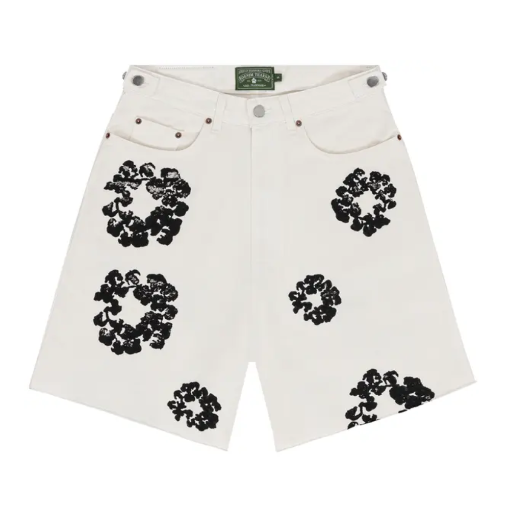 Bermuda Jeans Levis x Denim Tears 501 Inverted White