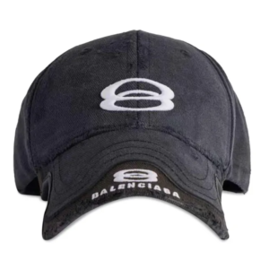 Boné Balenciaga Double Unity Cap Black