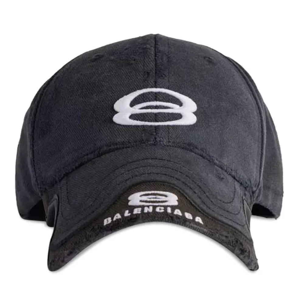 Boné Balenciaga Double Unity Cap Black