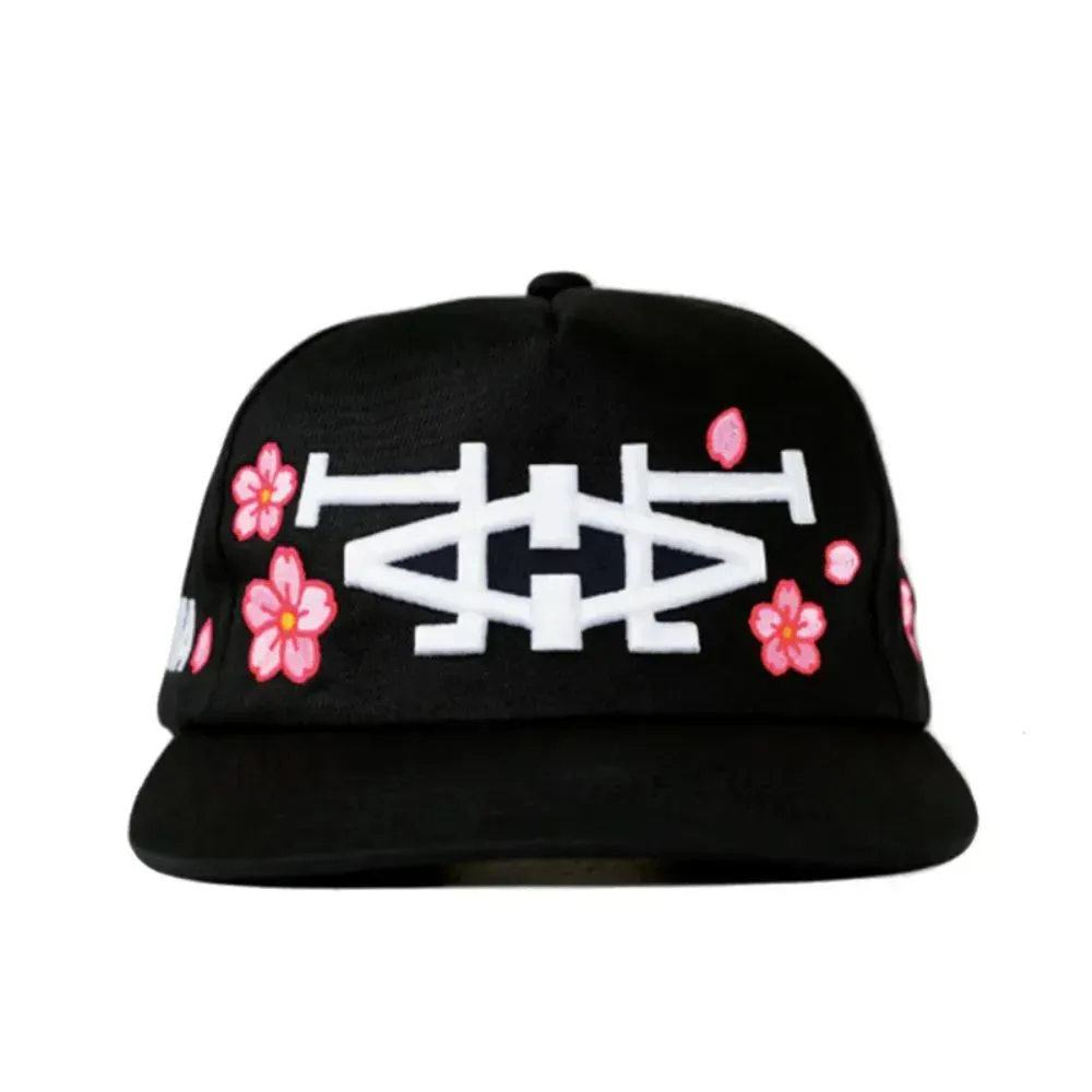 Boné oMA Studios LA LA Cherry Blossom Black