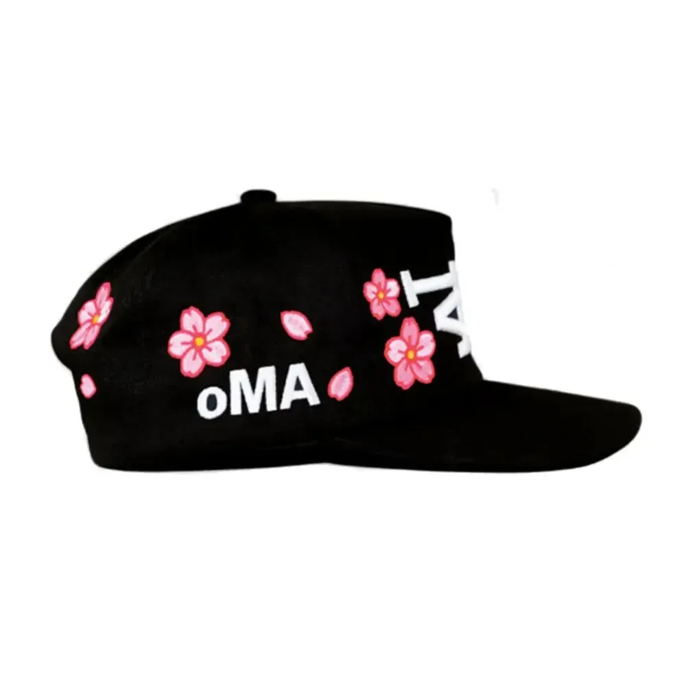 Boné oMA Studios LA LA Cherry Blossom Black