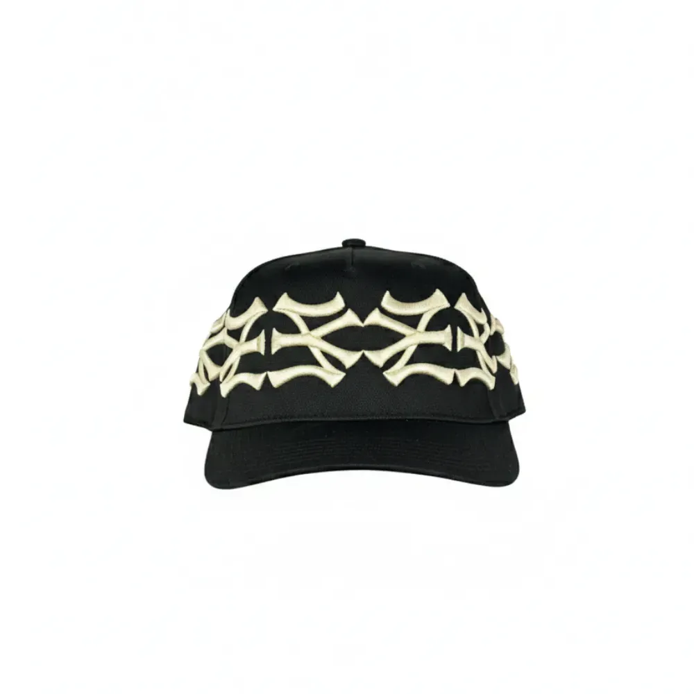 Boné oMA Studios NY NY Crown Black Cream