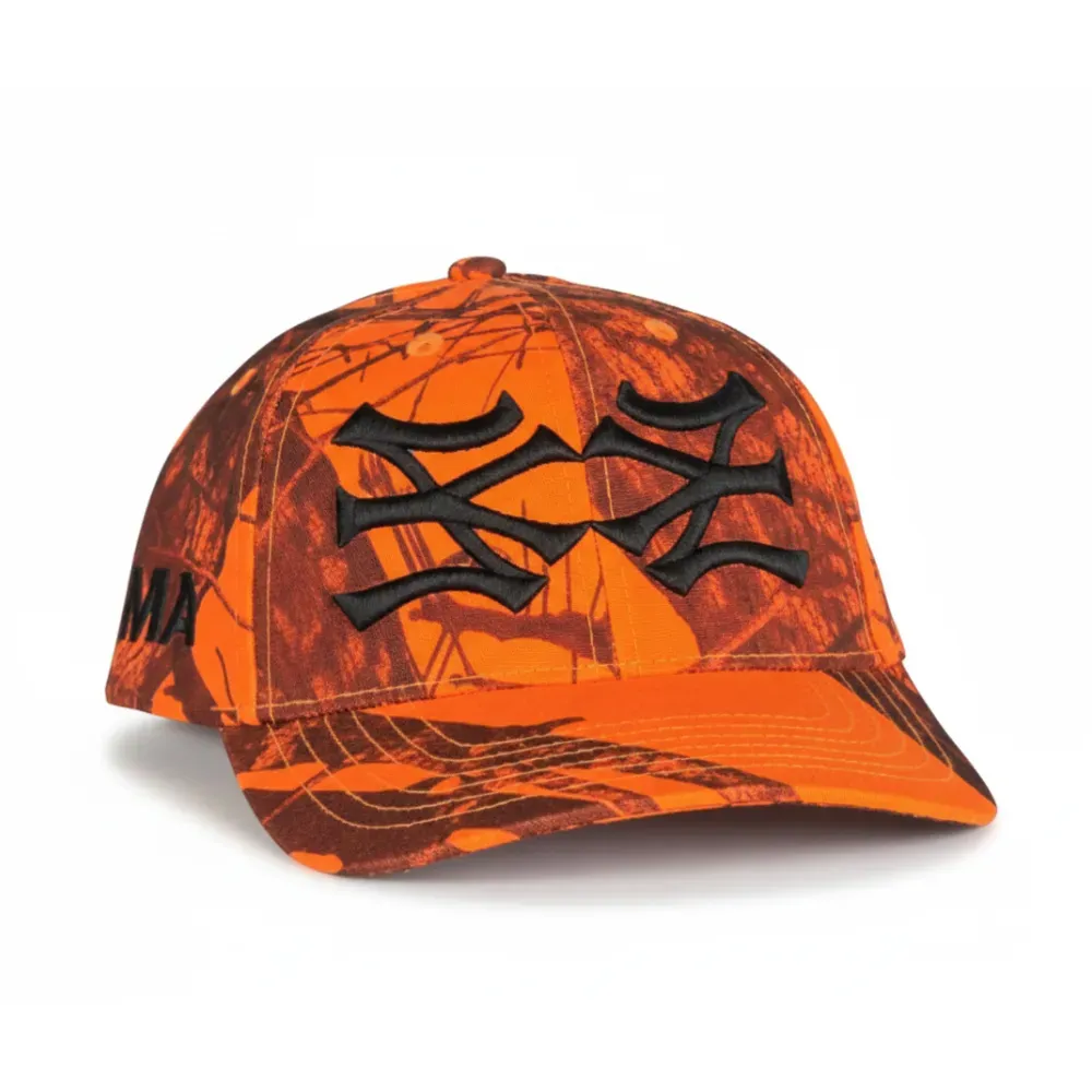 Boné oMA Studios NY NY Orange Cameo