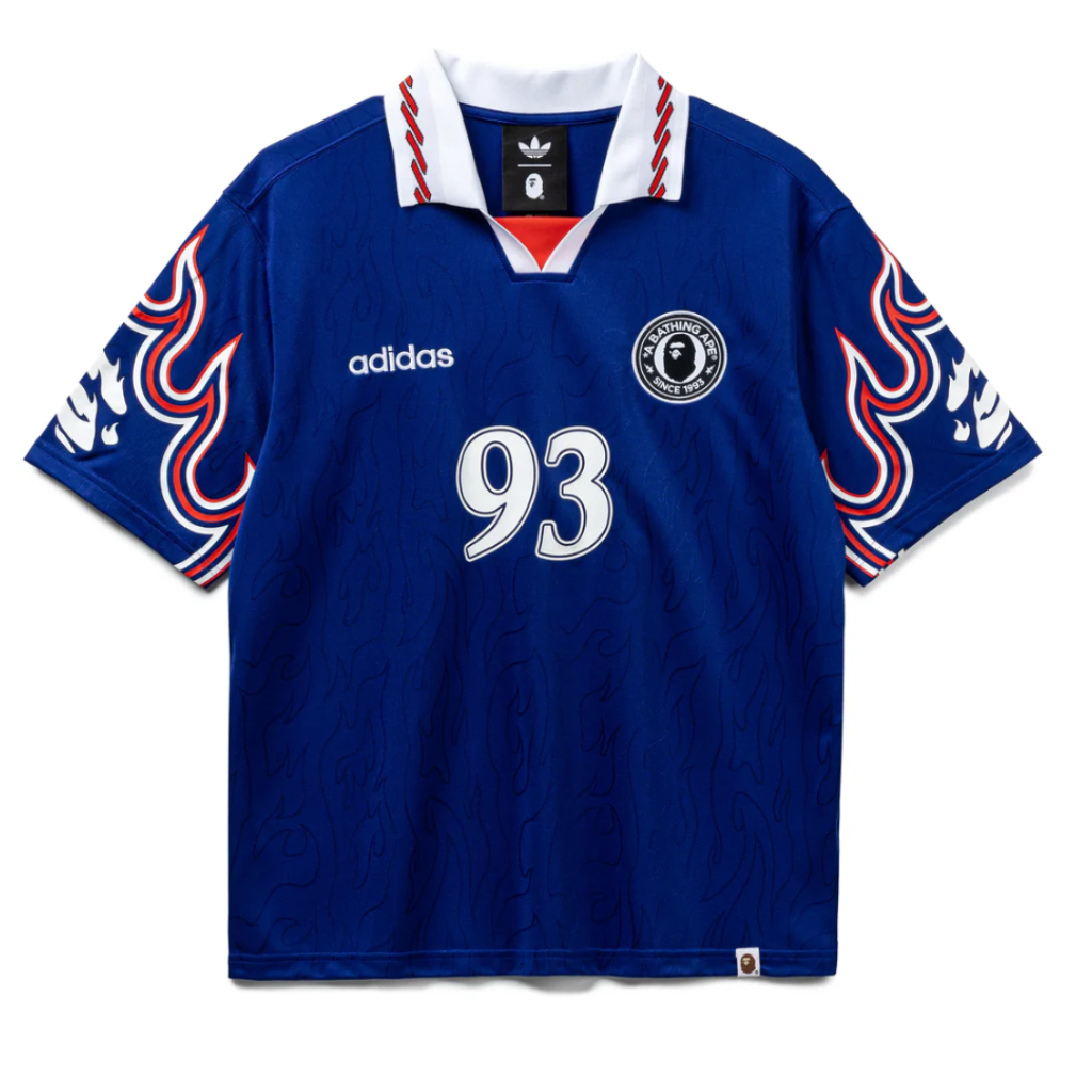 Camiseta Adidas x BapeFlame Jersey Blue