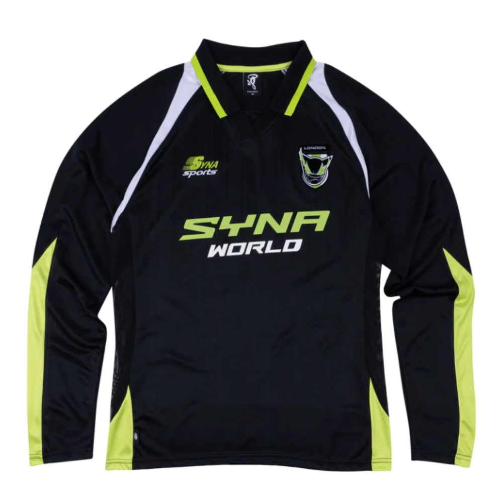 Camiseta Syna Manga Longa Futebol DVL Preto