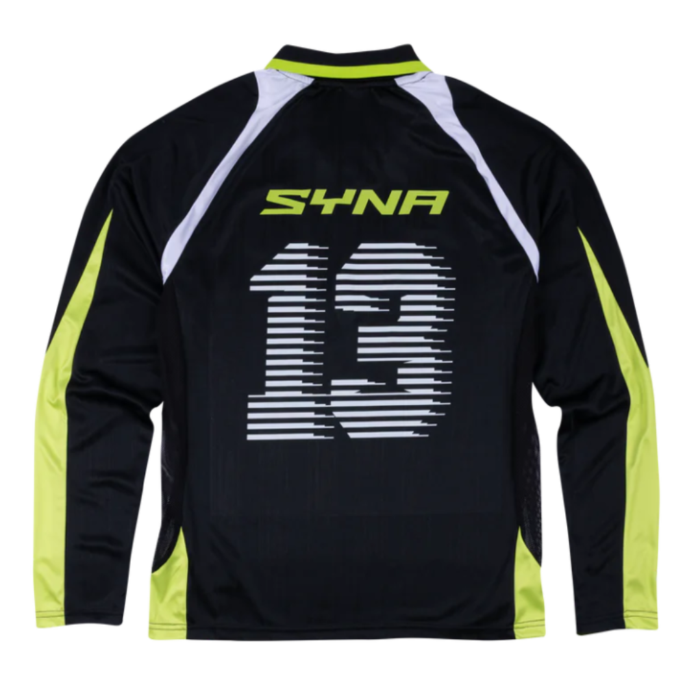 Camiseta Syna Manga Longa Futebol DVL Preto
