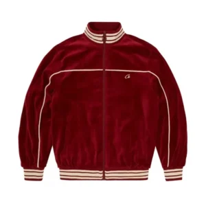 Conjunt Corteiz VVS Uptown Velour Burgundy