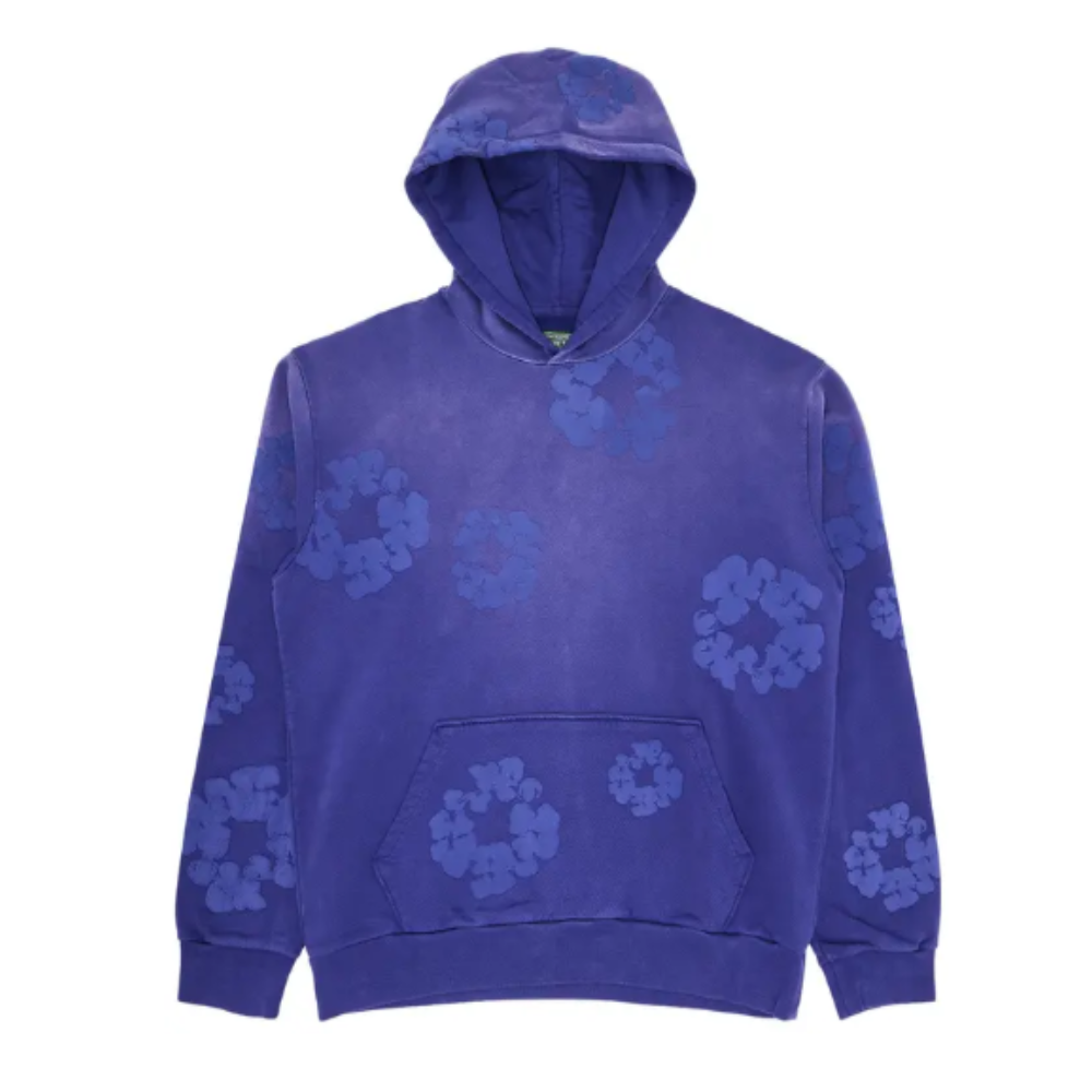 Conjunto Denim Tears Mono Cotton Wreath Washed Blue