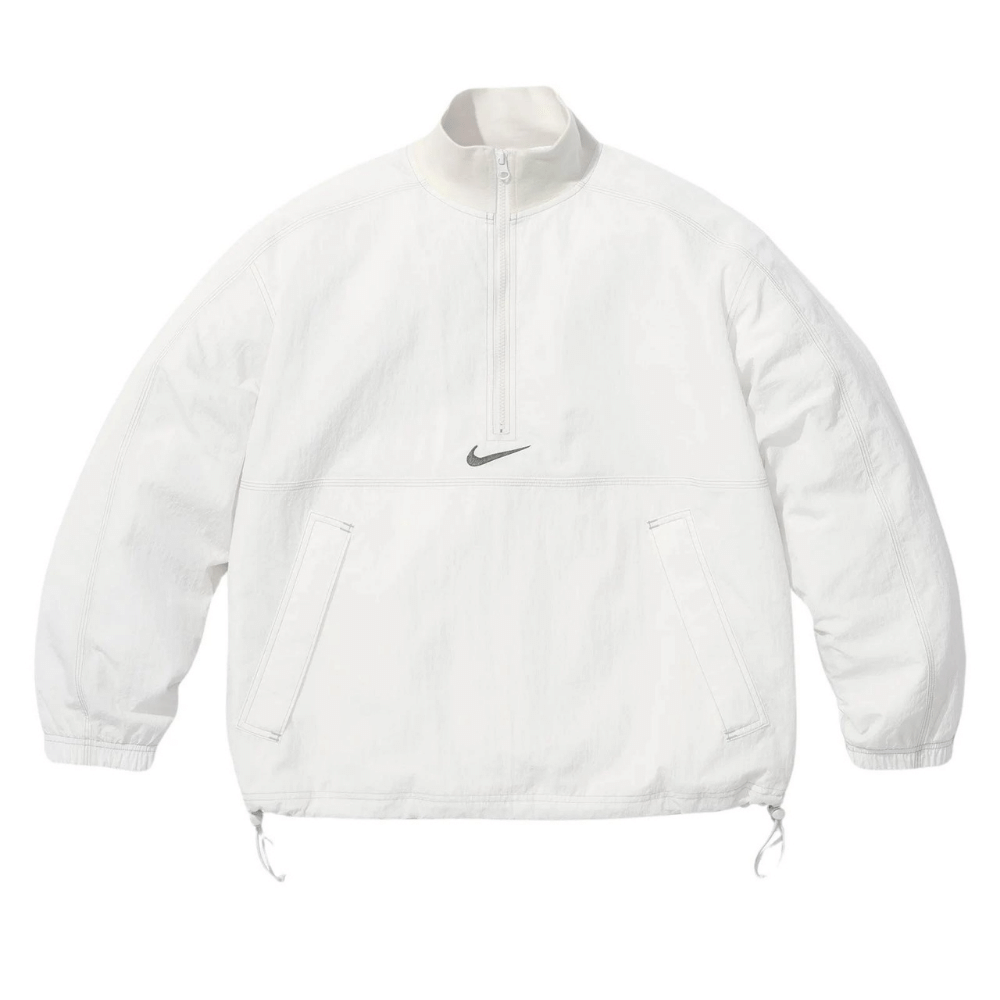 Conjunto Supreme x Nike Pullover Ripstop White
