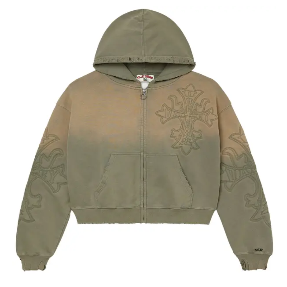 Conjunto Vale Forever Carver Zip Up Green