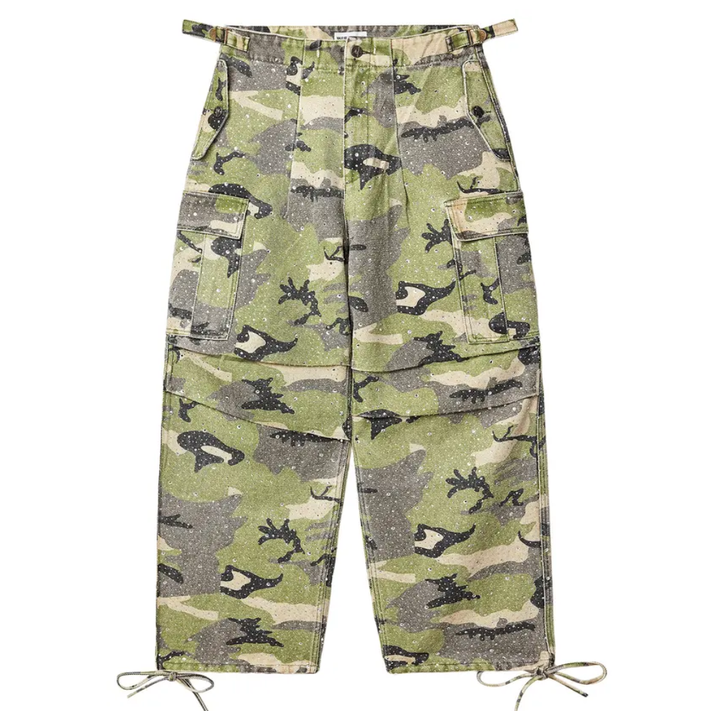 Conjunto Vale Forever Crystal Camo Work Jacket Green Camo