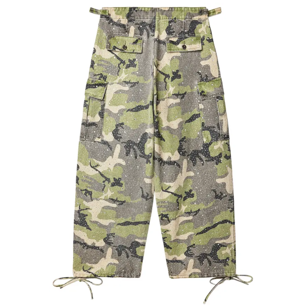 Conjunto Vale Forever Crystal Camo Work Jacket Green Camo