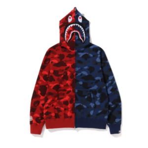 Moletom Bape Shark Camo Full Zip