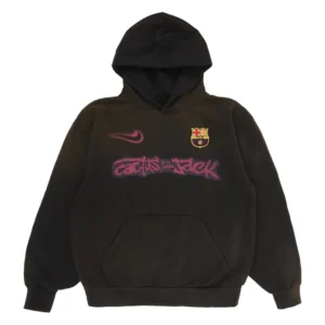 Moletom Travis Scott x Nike FC Barcelona Spray Logo