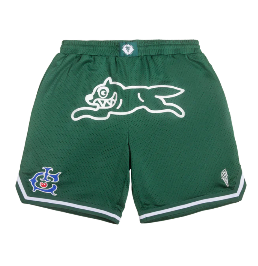 Bermuda Ice Cream Team Running Dog Basketball Green