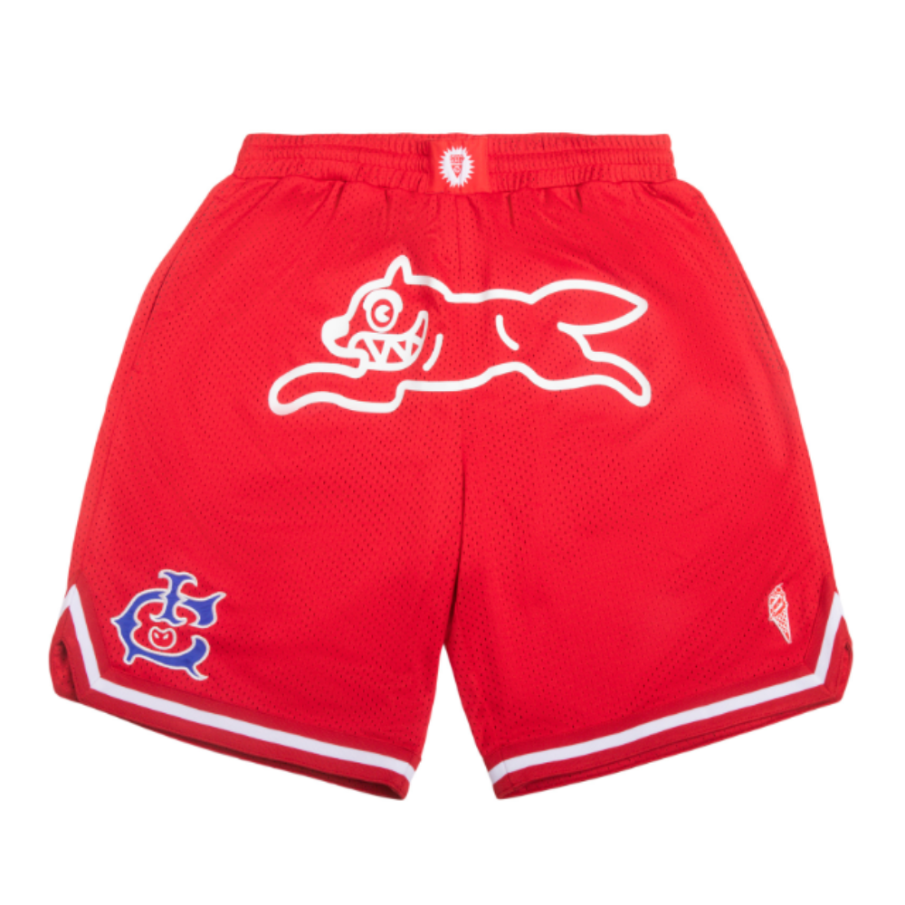 Bermuda Ice Cream Team Running Dog Basketball Red