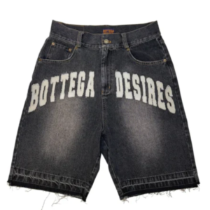 Bermuda Jeans Bottega Black