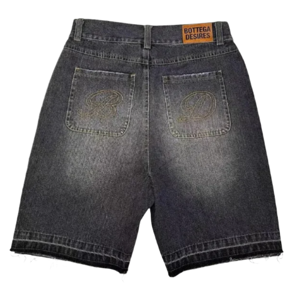 Bermuda Jeans Bottega Black