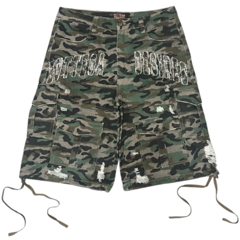 Bermuda Jeans Bottega Desires Camuflada