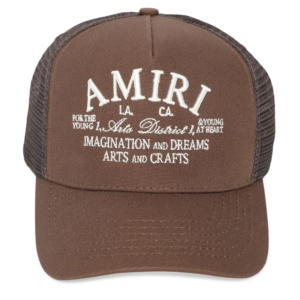 Boné Amiri Arts District Trucker Hat Acorn