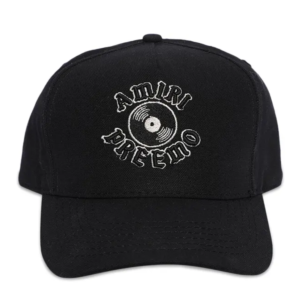 Boné Amiri DJ Premier Record Canvas Hat Black