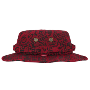Bucket Supreme Cities Jacquard Boonie Red